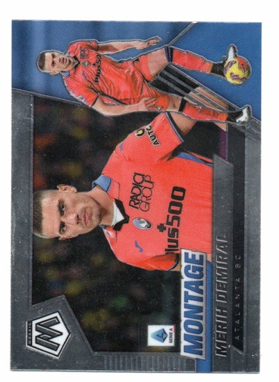 2021-22 Panini Mosaic Serie A Montage #6 Merih Demiral (10-326x3-SOCCERATALANTA)