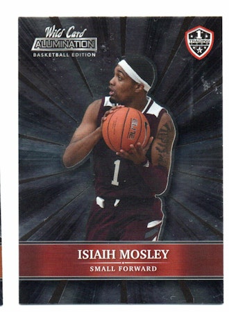 2022-23 Wild Card Alumination Basketball #ABC29 Isiaih Mosley (10-326x6-NBA)