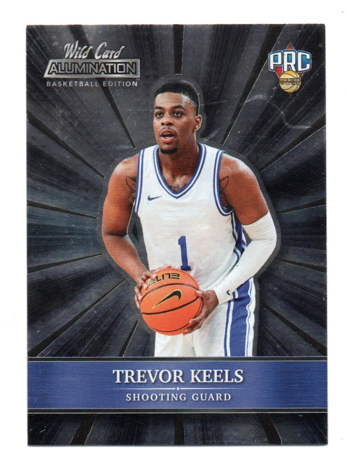 2022-23 Wild Card Alumination Basketball #ABC72 Trevor Keels (10-326x8-NBA)