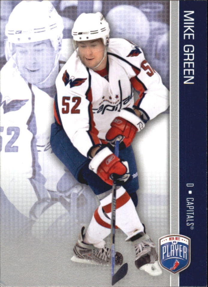 2008-09 Be A Player #179 Mike Green (5-332x1-CAPITALS)
