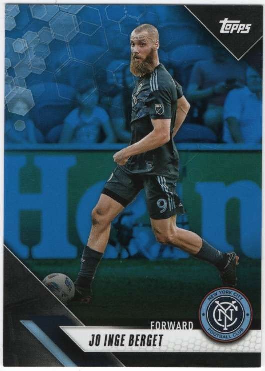 2019 Topps MLS Blue #96 Jo Inge Berget (30-334x4-SOCCERNEWYORK)