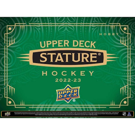 2022-23 Upper Deck Stature (Hobby Box)