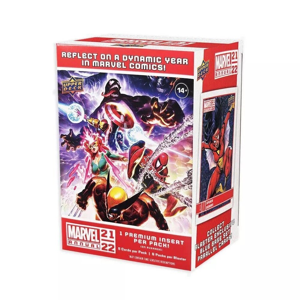 2021-22 Upper Deck Marvel Annual (Blaster Box)