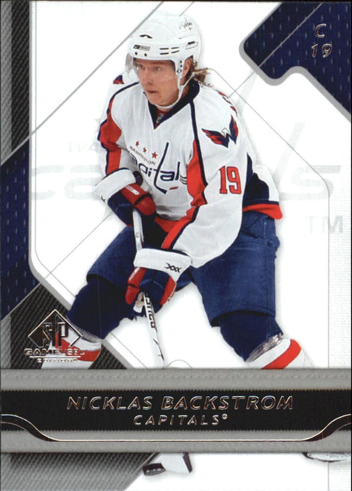 2008-09 SP Game Used #99 Nicklas Backstrom (10-337x2-CAPITALS)