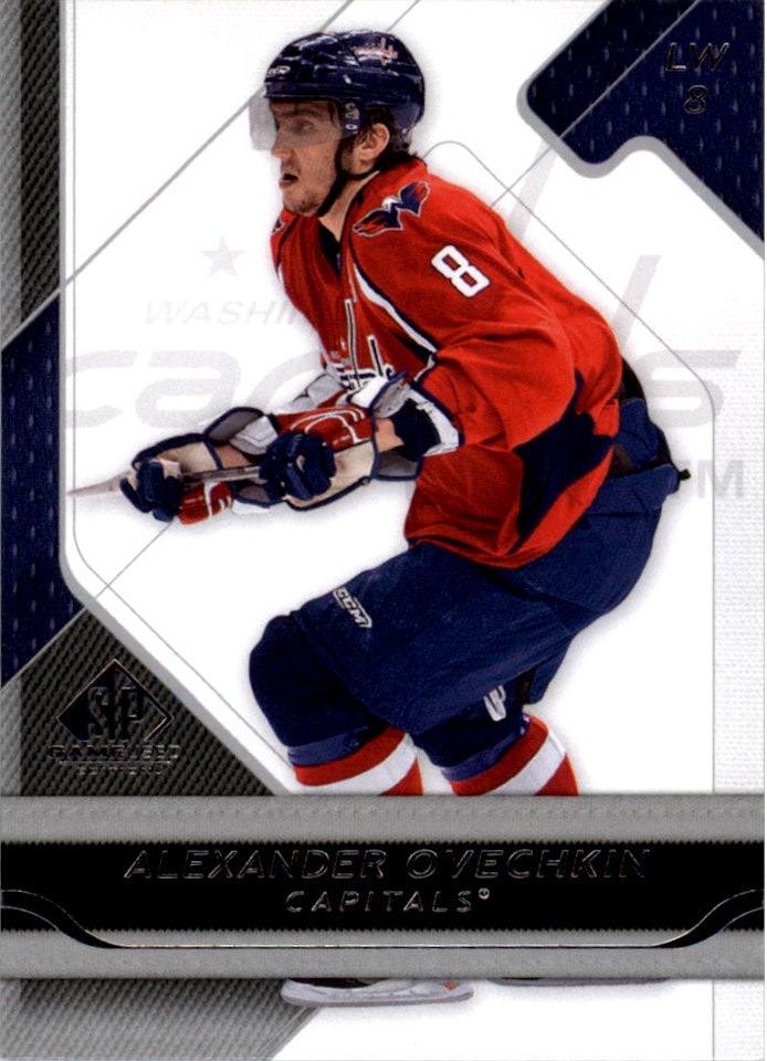 2008-09 SP Game Used #100 Alexander Ovechkin (30-337x3-CAPITALS)