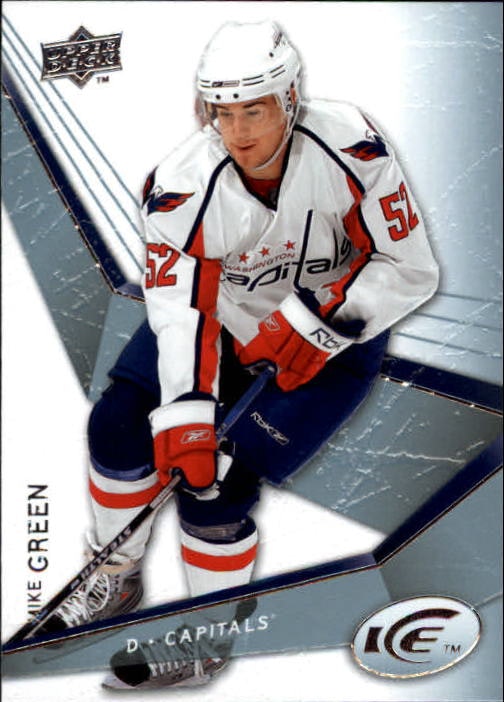2008-09 Upper Deck Ice #58 Mike Green (5-341x1-CAPITALS)