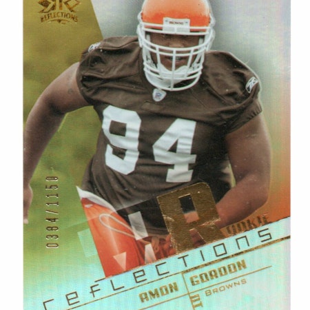 2004 Reflections #239 Amon Gordon RC (15-339x2-NFLBROWNS)