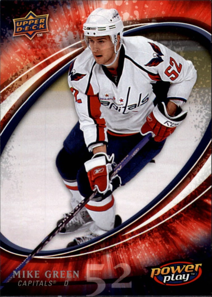 2008-09 Upper Deck Power Play #299 Mike Green (5-343x5-CAPITALS)