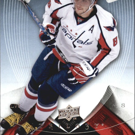 2008-09 Upper Deck Trilogy #4 Alexander Ovechkin (40-344x1-CAPITALS)