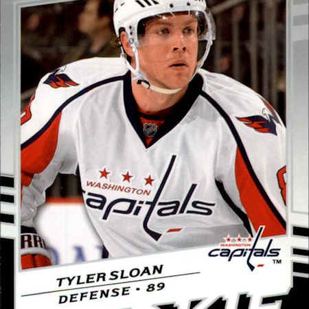 2008-09 Upper Deck Victory #313 Tyler Sloan RC (10-345x4-CAPITALS)