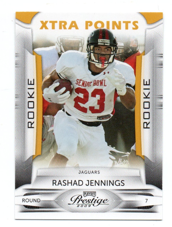 2009 Playoff Prestige Xtra Points Gold #192 Rashad Jennings (20-360x4-NFLJAGUARS)