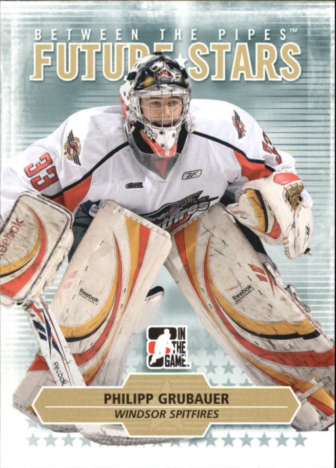 2009-10 Between The Pipes #71 Philipp Grubauer (5-346x7-CAPITALS)