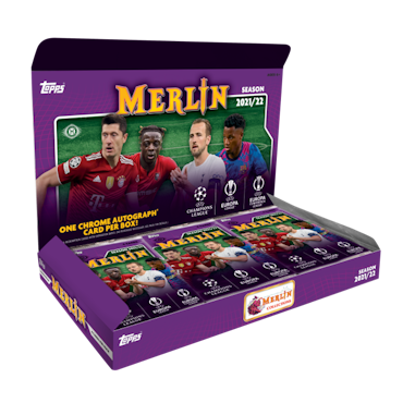 2021-22 Topps UEFA Champions League Merlin (Hobby Box)