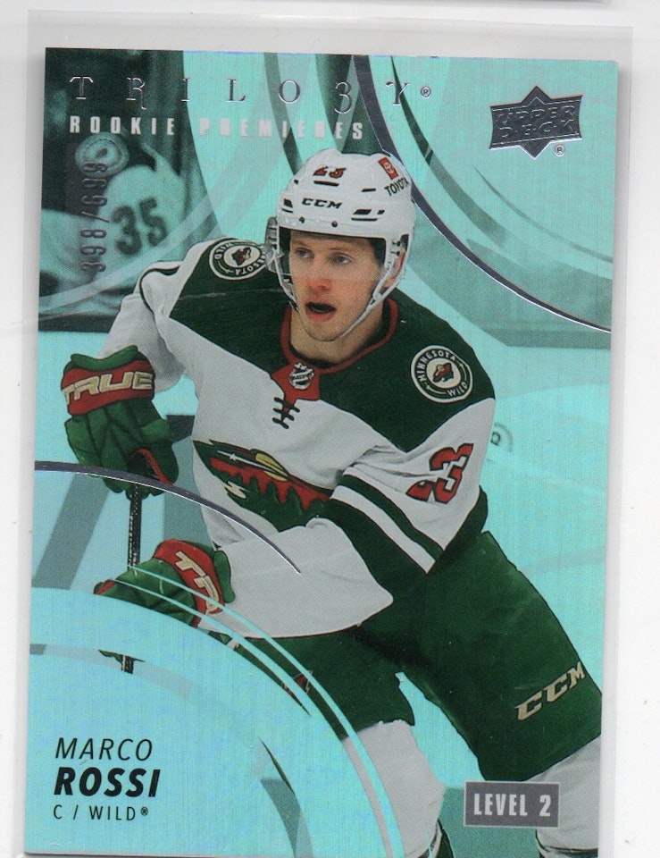 2022-23 Upper Deck Trilogy #191 Marco Rossi (40-339x9-NHLWILD)