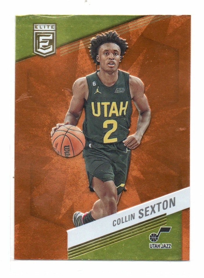 2022-23 Elite Orange #58 Collin Sexton (30-354x4-NBAJAZZ)