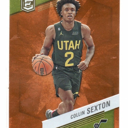 2022-23 Elite Orange #58 Collin Sexton (30-354x4-NBAJAZZ)