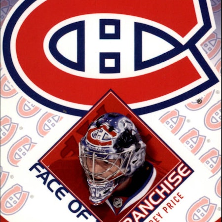 2009-10 Upper Deck Face of the Franchise #FF3 Carey Price (15-371x3-CANADIENS)