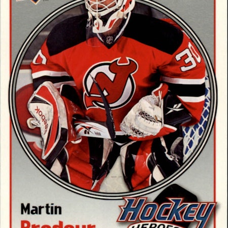 2009-10 Upper Deck Hockey Heroes Martin Brodeur #HH16 Martin Brodeur (25-370x2-DEVILS)
