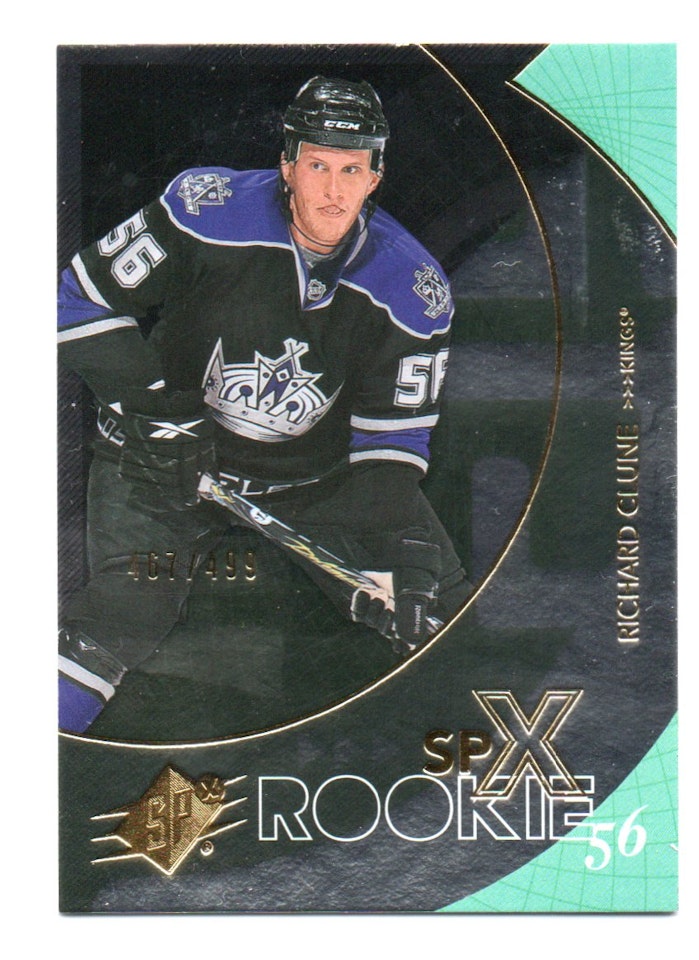 2010-11 SPx #139 Richard Clune RC (40-404x5-NHLKINGS)