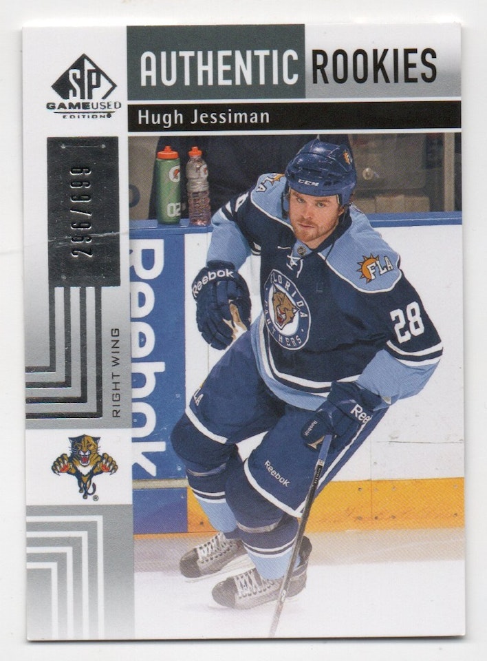 2011-12 SP Game Used #146 Hugh Jessiman RC (25-403x2-NHLPANTHERS)
