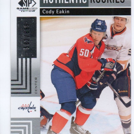 2011-12 SP Game Used #174 Cody Eakin RC (40-405x5-CAPITALS)