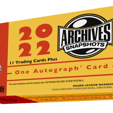 2022 Topps Archives Snapshots Baseball (Hel Box)