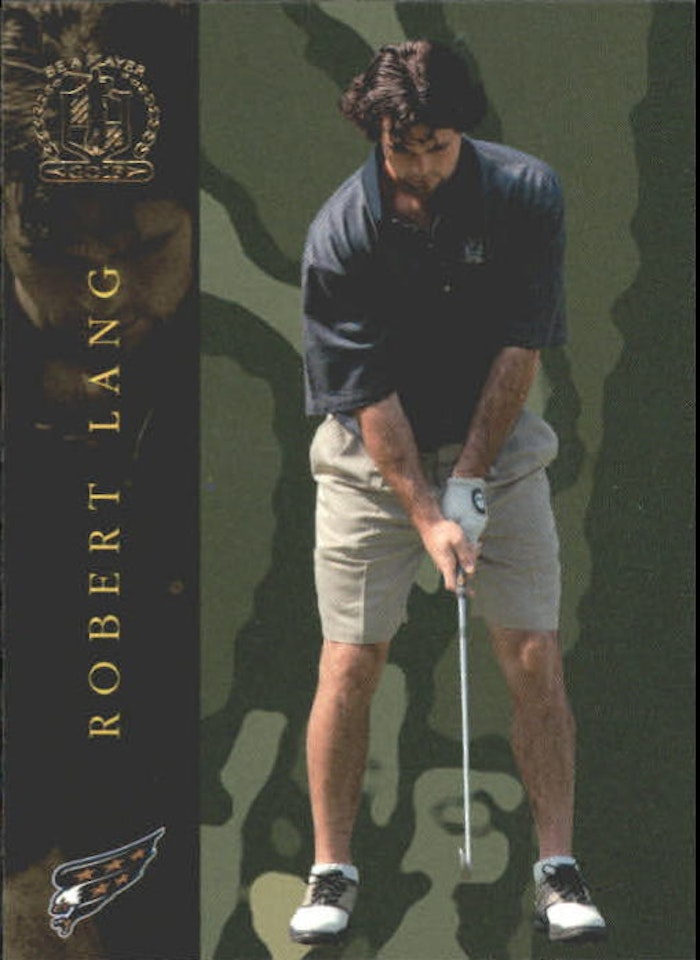 2002-03 BAP Signature Series Golf #GS77 Robert Lang (5-424x4-CAPITALS)