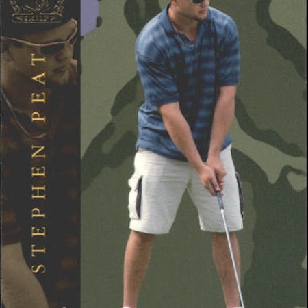 2002-03 BAP Signature Series Golf #GS91 Stephen Peat (5-424x6-CAPITALS)
