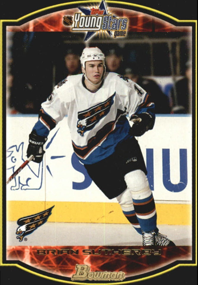 2002-03 Bowman YoungStars #130 Brian Sutherby (5-425x7-CAPITALS)