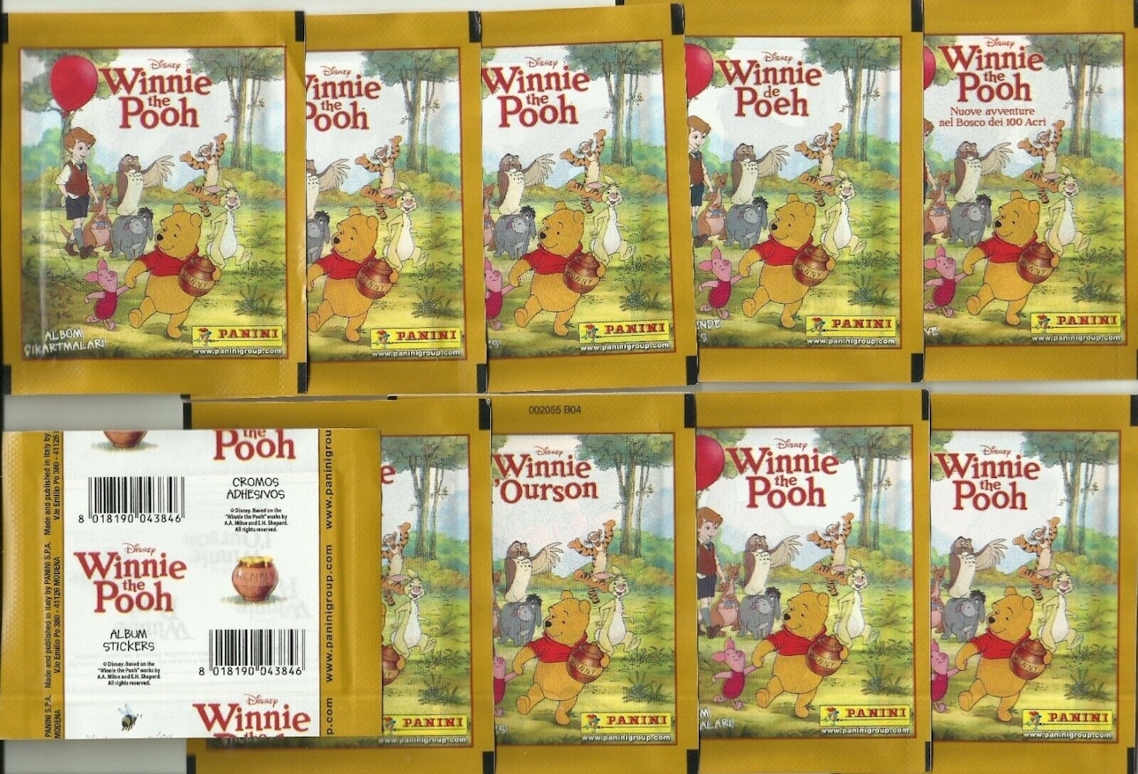2013 PANINI Disney's Winnie The Pooh (Löspaket)