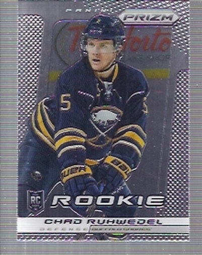 2013-14 Panini Prizm #210 Chad Ruhwedel RC (10-394x6-SABRES)