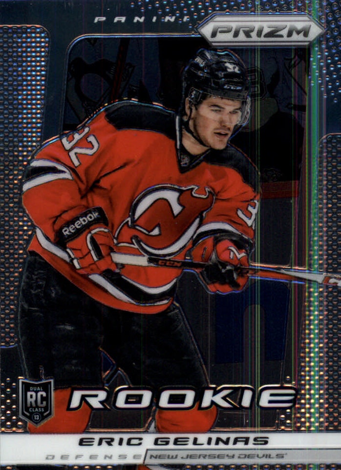 2013-14 Panini Prizm #259 Eric Gelinas RC (10-395x2-DEVILS)