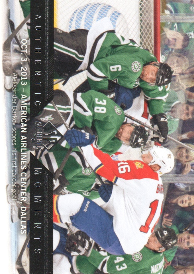 2013-14 SP Authentic #182 Aleksander Barkov AM (25-413x1-NHLPANTHERS)
