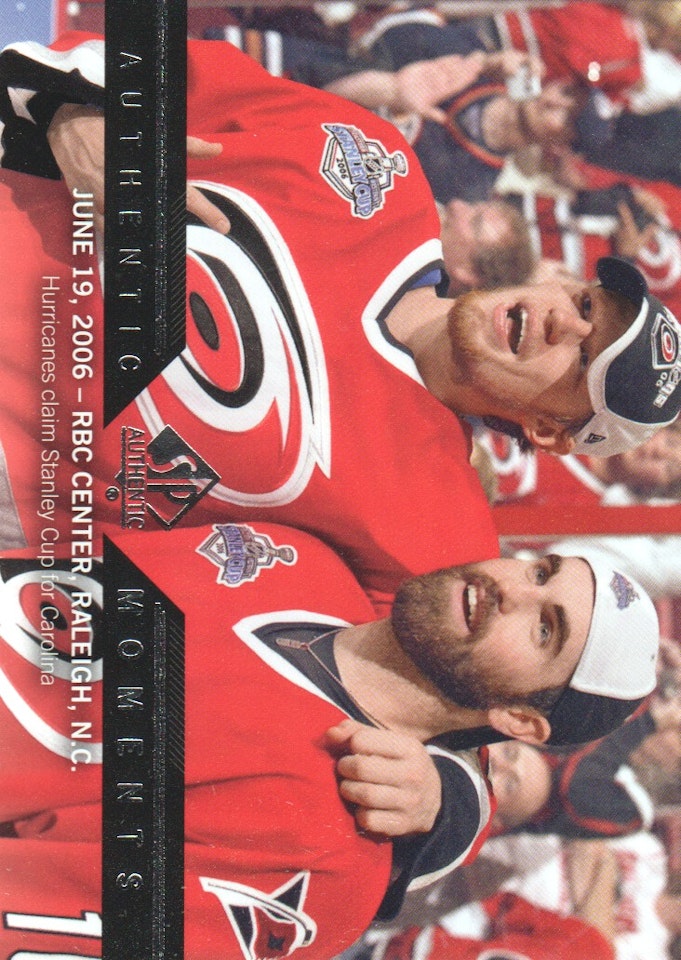 2013-14 SP Authentic #193 Eric Staal Andrew Ladd AM (10-412x9-HURRICANES)
