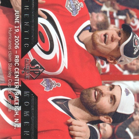 2013-14 SP Authentic #193 Eric Staal Andrew Ladd AM (10-412x9-HURRICANES)