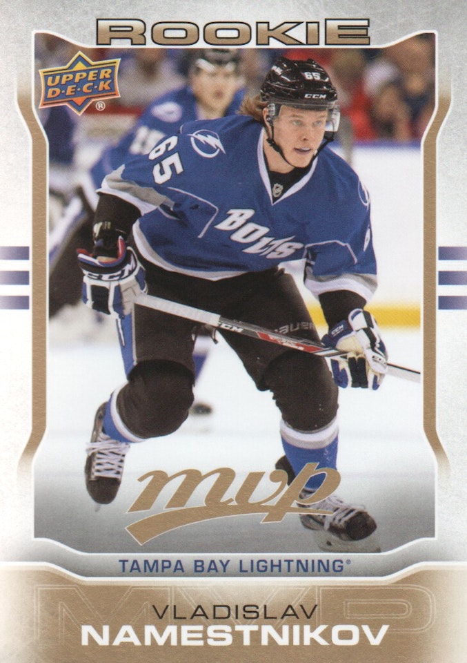 2014-15 Upper Deck MVP #51 Vladislav Namestnikov RC (10-401x8-LIGHTNING)