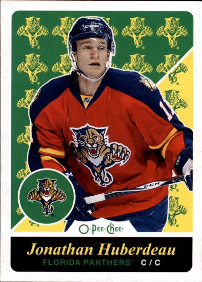 2015-16 O-Pee-Chee Retro #473 Jonathan Huberdeau (15-382x9-NHLPANTHERS)