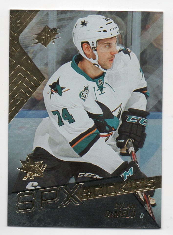 2015-16 SPx #126 Dylan DeMelo RC (12-403x8-SHARKS)