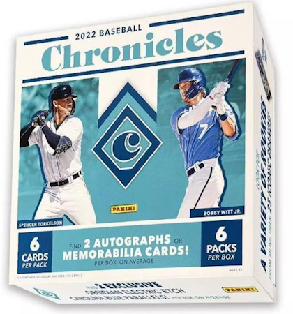 2022 Panini Chronicles Baseball (Retail Preferred Box)