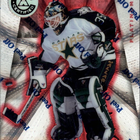 1997-98 Pinnacle Totally Certified Platinum Red #5 Andy Moog (20-435x7-NHLSTARS)