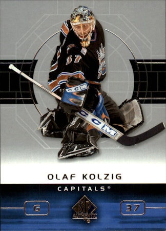 2002-03 SP Authentic #89 Olaf Kolzig (5-437x7-CAPITALS)