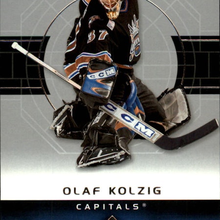 2002-03 SP Authentic #89 Olaf Kolzig (5-437x7-CAPITALS)