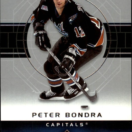 2002-03 SP Authentic #90 Peter Bondra (5-437x8-CAPITALS)