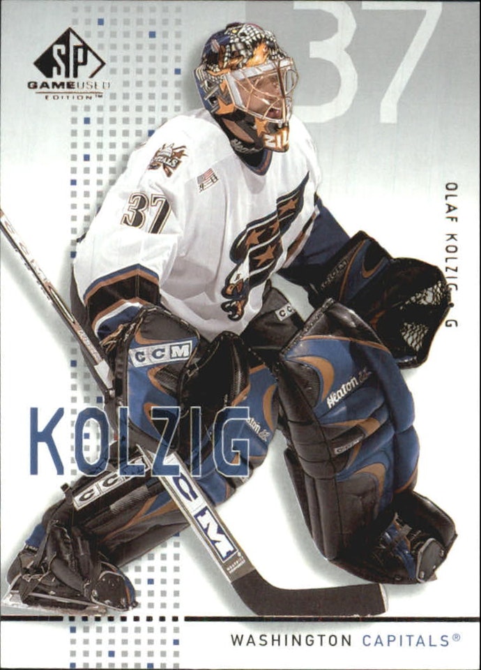 2002-03 SP Game Used #49 Olaf Kolzig (10-437x9-CAPITALS)