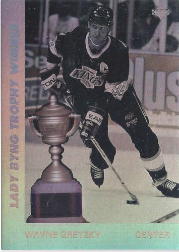 1991-92 Upper Deck Award Winner Holograms #AW6 Wayne Gretzky (15-X339-NHLKINGS)