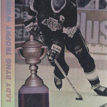 1991-92 Upper Deck Award Winner Holograms #AW6 Wayne Gretzky (15-X339-NHLKINGS)