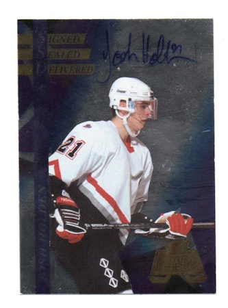 1996 Collector's Edge Ice Future Legends Signed, Sealed and Delivered #6 Josh Holden (20-X20-OTHERS)
