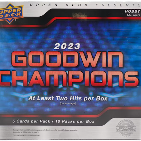 2023 Upper Deck Goodwin Champions (Hobby Box)