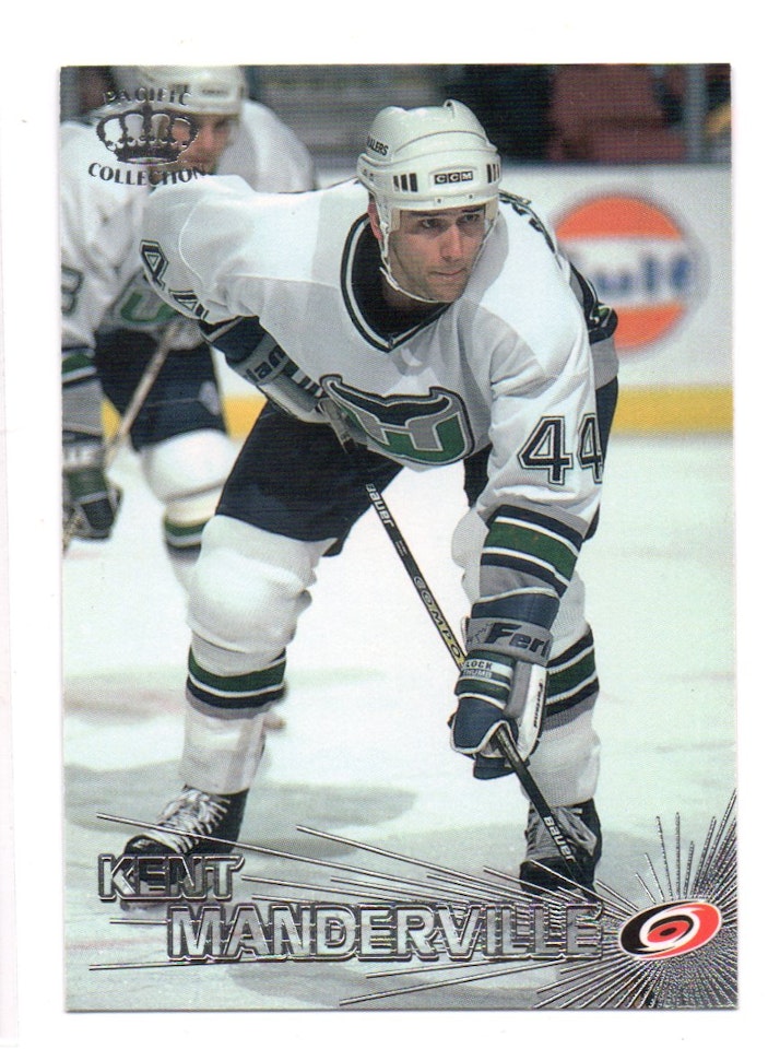 1997-98 Pacific Silver #289 Kent Manderville (10-X358-HURRICANES)