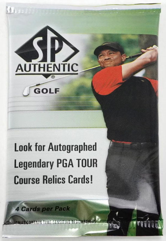 2021 Upper Deck SP Authentic Golf (Hobby Pack)